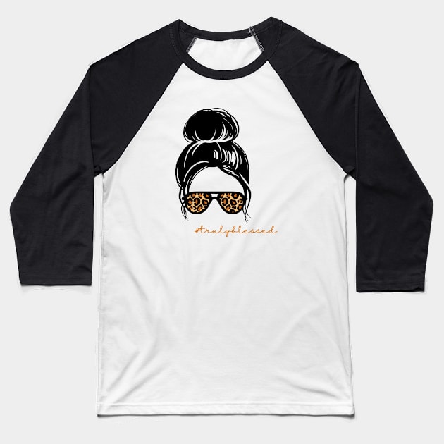 #trulyblessed Baseball T-Shirt by Benny Merch Pearl